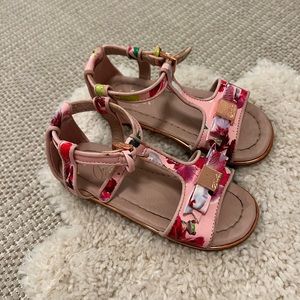 Ted Baker kids floral sandals, size 7, EUR 24
